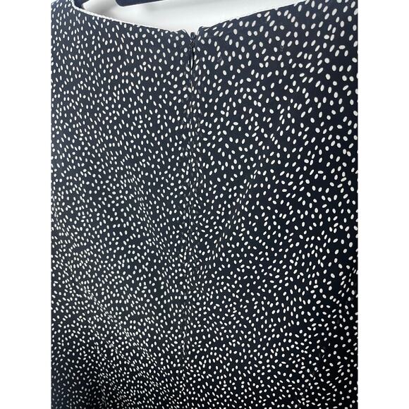 Vintage Talbots Women's Sleeveless Square Neck Polka Dot Flowy Midi Dress SZ 16 - Picture 5 of 6